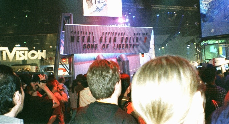 E3 2001. Konami Booth