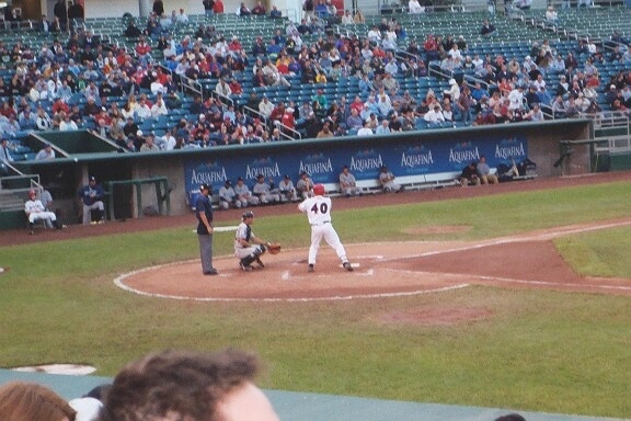 Kevin Collins up to bat