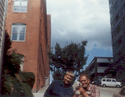 Frank, Skipper, and Frank's dad Pete... taken in 1990 probably.