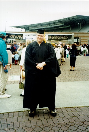 I graduated from the University of Washington in 1998. Psychology Degree. Yep.