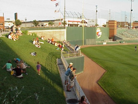 A view of the lawn area